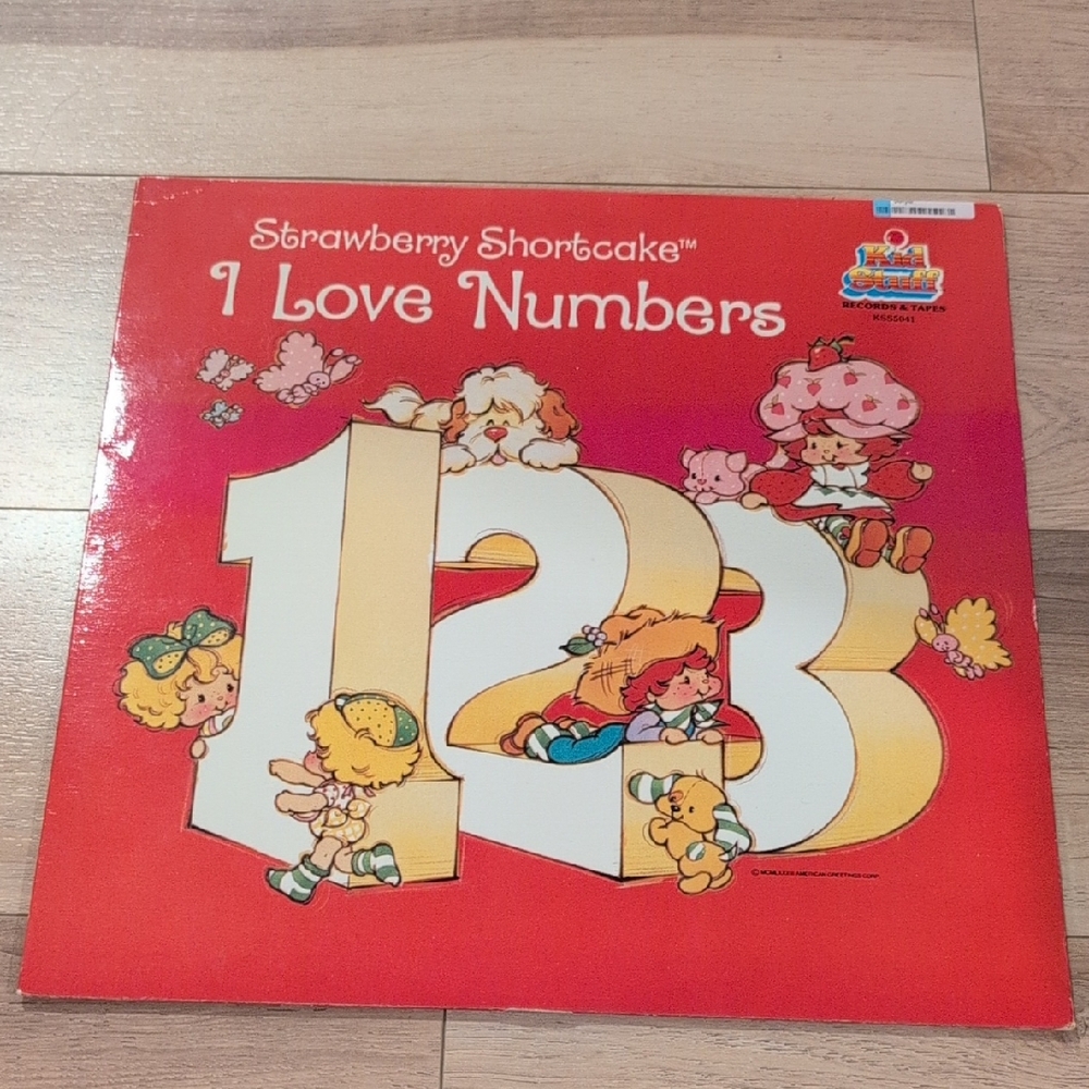 Strawberry Shortcake I Love Numbers vinyl